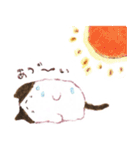 ハムねこの夏休み（個別スタンプ：5）