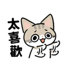 春花ママ✙ジョジ 甘えるの猫（個別スタンプ：7）
