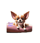 ❤️年中使える❤️かわいい犬ワンちゃん❤️（個別スタンプ：9）