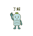 ペットボトルキャラの日常会話スタンプ（個別スタンプ：6）