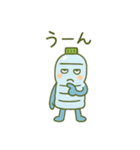ペットボトルキャラの日常会話スタンプ（個別スタンプ：24）