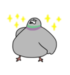 ハートフルなハトポッポ（個別スタンプ：35）