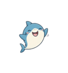 ふつうのサメ達（個別スタンプ：1）