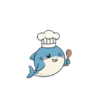 ふつうのサメ達（個別スタンプ：9）