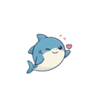 ふつうのサメ達（個別スタンプ：18）