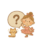 刺繍風スタンプ：ふんわり日常ことば（個別スタンプ：4）