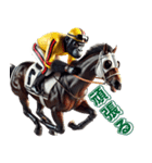 ゴリラ×競馬！3Dリアル（個別スタンプ：22）