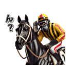 ゴリラ×競馬！3Dリアル（個別スタンプ：28）