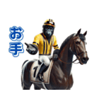 ゴリラ×競馬！3Dリアル（個別スタンプ：37）