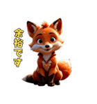キツネのイタズラ日和（個別スタンプ：37）