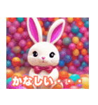 毎日使える優しいタッチのうさぎのスタンプ（個別スタンプ：17）