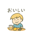 金髪少年の毎日使える日常会話スタンプ（個別スタンプ：11）