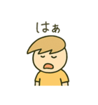 金髪少年の毎日使える日常会話スタンプ（個別スタンプ：19）