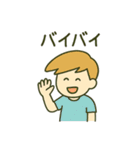 金髪少年の毎日使える日常会話スタンプ（個別スタンプ：25）