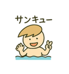 金髪少年の毎日使える日常会話スタンプ（個別スタンプ：30）