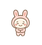 うさぎ着ぐるみ♪日常【感情たっぷり40個】（個別スタンプ：15）