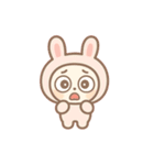 うさぎ着ぐるみ♪日常【感情たっぷり40個】（個別スタンプ：20）