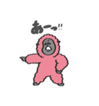 ぴんくごりら（with Gorilla）ver.2（個別スタンプ：23）
