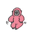 ぴんくごりら（with Gorilla）ver.2（個別スタンプ：37）