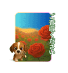 咲いて伝える敬語あいさつ（個別スタンプ：39）