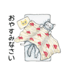 YO-COの猫スタンプ①～愛しい日々～（個別スタンプ：3）
