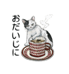 YO-COの猫スタンプ①～愛しい日々～（個別スタンプ：25）