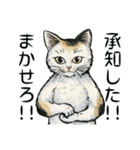 YO-COの猫スタンプ①～愛しい日々～（個別スタンプ：28）