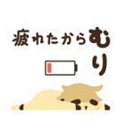 むりむりミーアキャット（個別スタンプ：11）
