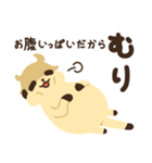 むりむりミーアキャット（個別スタンプ：20）