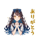 雪白姫の毎日挨拶♡童話の美麗姫（個別スタンプ：8）