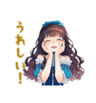 雪白姫の毎日挨拶♡童話の美麗姫（個別スタンプ：25）