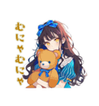 雪白姫の毎日挨拶♡童話の美麗姫（個別スタンプ：32）