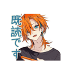 業務連絡★わんこ系ギャル男（個別スタンプ：14）