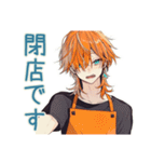 業務連絡★わんこ系ギャル男（個別スタンプ：15）