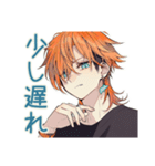 業務連絡★わんこ系ギャル男（個別スタンプ：20）