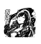 影絵メイドの日常（個別スタンプ：6）