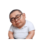 スキンヘッドのメガネ兄さん (NT)（個別スタンプ：30）