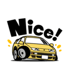 大好き！90年代ロングノーズスポーツカー（個別スタンプ：18）