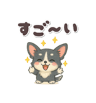 かわいい★チワワ【ブラックタン】（個別スタンプ：18）