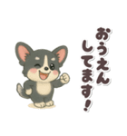かわいい★チワワ【ブラックタン】（個別スタンプ：28）
