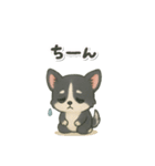かわいい★チワワ【ブラックタン】（個別スタンプ：38）