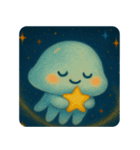 ⭐️ 星空ペンギン｜銀河のことば ⭐️（個別スタンプ：2）