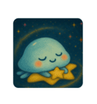 ⭐️ 星空ペンギン｜銀河のことば ⭐️（個別スタンプ：4）