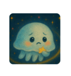 ⭐️ 星空ペンギン｜銀河のことば ⭐️（個別スタンプ：8）