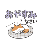 ねこカフェスタンプ (デカ文字敬語)（個別スタンプ：12）