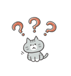 ねこカフェスタンプ (デカ文字敬語)（個別スタンプ：31）