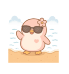 ももぺん夏バージョン第1弾（海と祭り）（個別スタンプ：2）