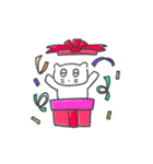 ベベニャンの誕生日パーティー（個別スタンプ：16）