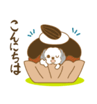 わんこびより(シーズー)①（個別スタンプ：3）