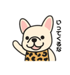関西のおばちゃん風♡フレンチブルドッグ（個別スタンプ：4）